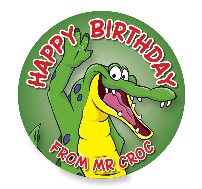 Birthday Badges – Croc's Orders